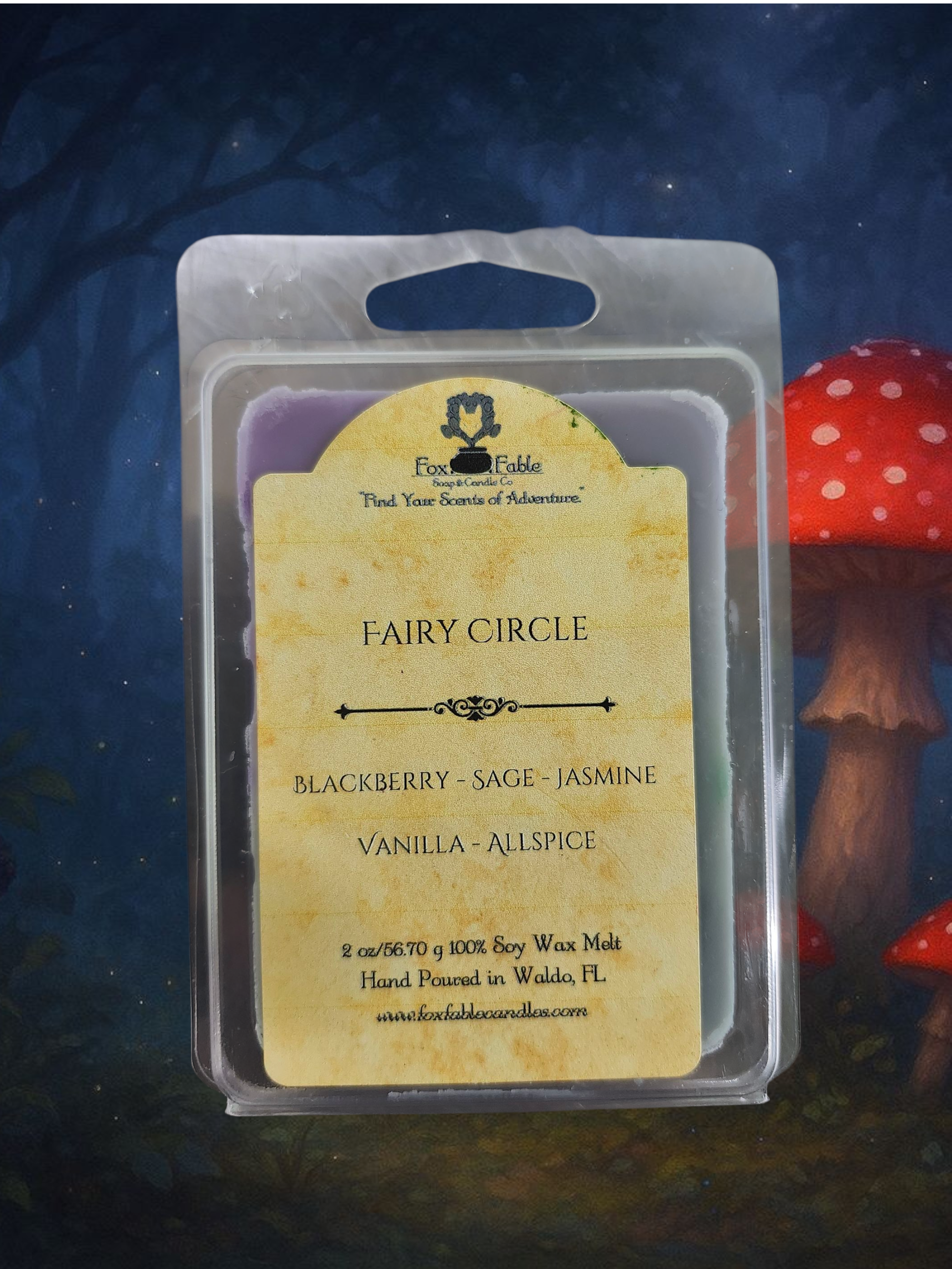 Faerie Circle - 2.5oz Soy Wax Melt