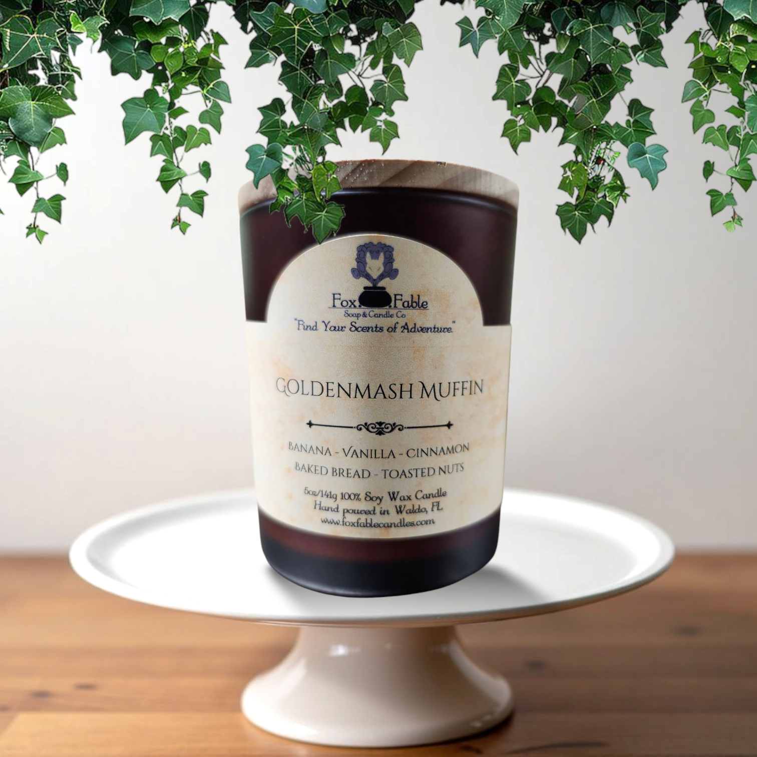 Goldenmash Muffin - 5oz Soy Wax Candle