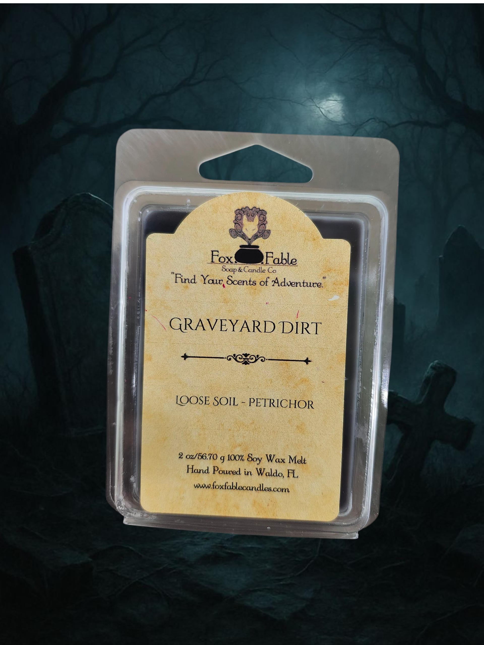 Graveyard Dirt - 2.5oz Soy Wax Melt