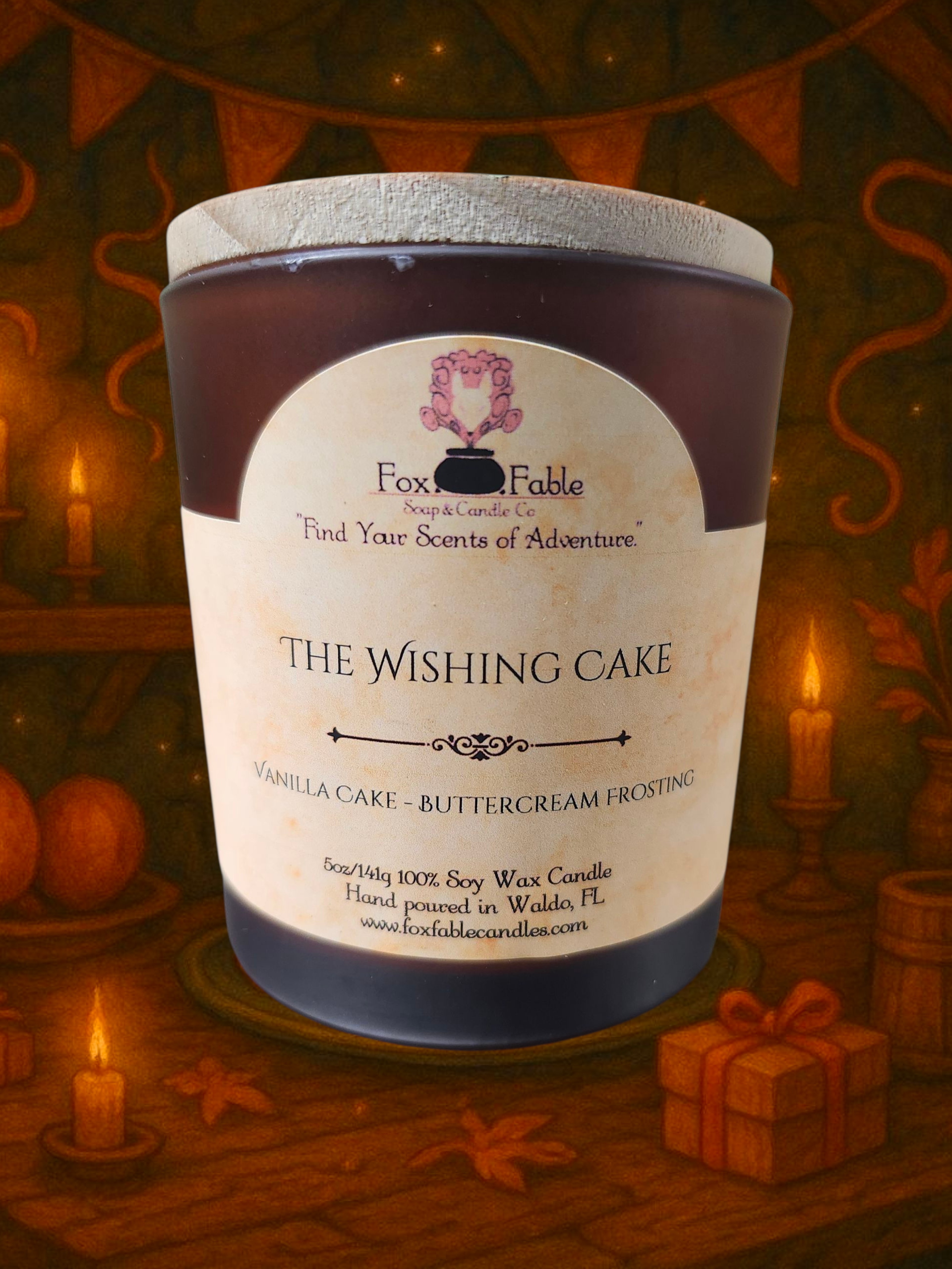 The Wishing Cake - 5oz Soy Wax Candle