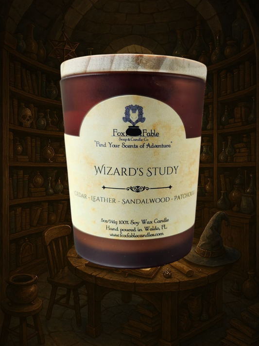 Wizard's Study - 5oz Soy Wax Candle
